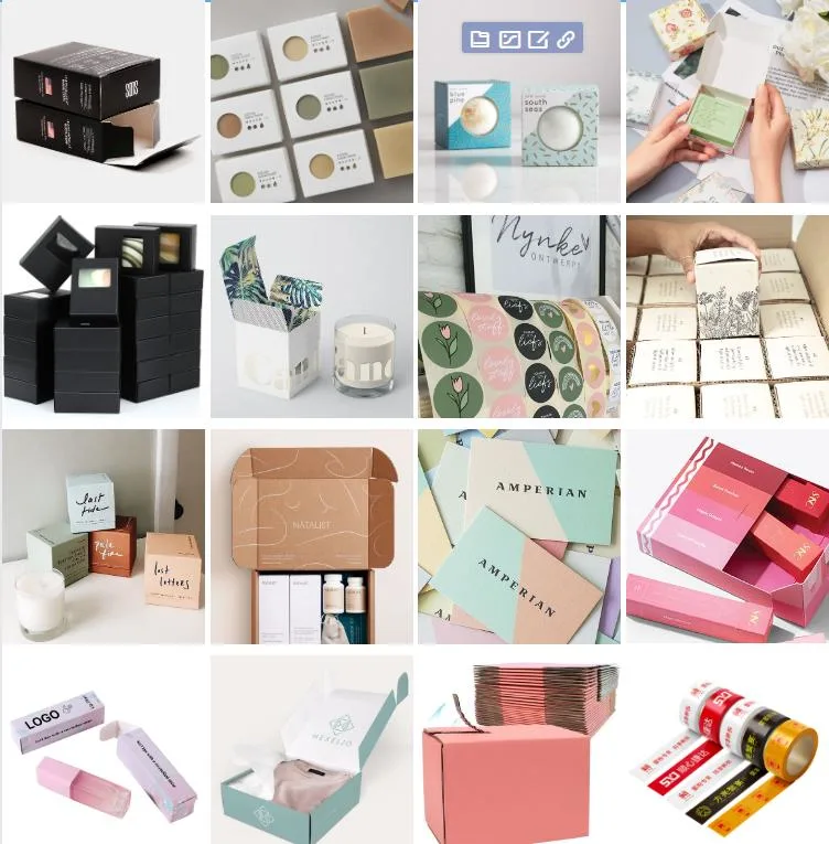 Free Shipping Paper Box Custom Printed Soap Box Package Embossing with Tray