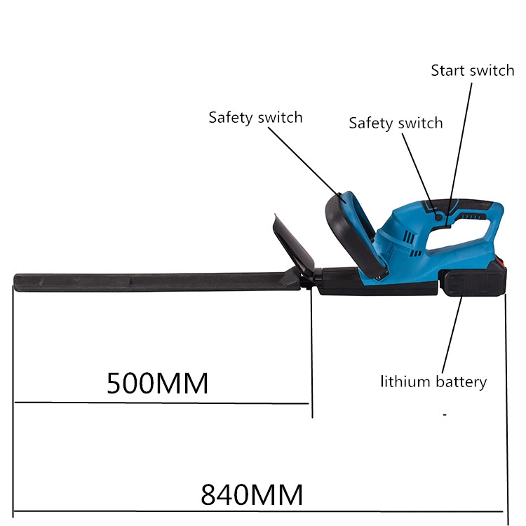 Tree Pruning Saw Hedgerow Shears Machine Electric Hedge Trimmer Garden Tools