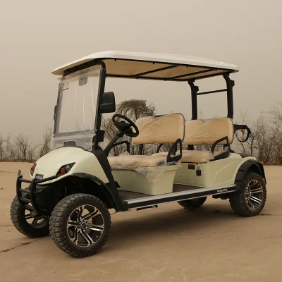 Golf cart cinese elettrico a 4 ruote motrici con golf buggy Batteria e caricabatteria LiFePO4