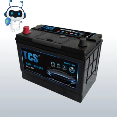 Batteria gel da 90 Ah 105D31R in vendita a caldo per auto da golf Carrelli