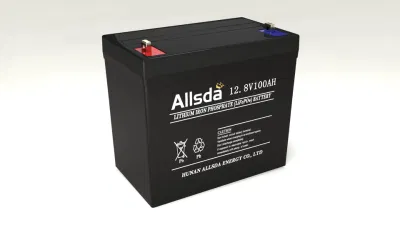 Batteria al litio 100 Ah LiFePO4 da 12V 100ah, alimentazione di riserva