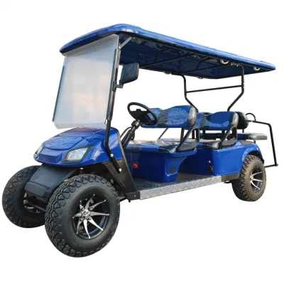 Prezzo di fabbrica di vendita a caldo 36 V 48 V 60 V 2 4 6 Golf cart elettrico a quattro ruote da 8 posti per Buggy Electric Club