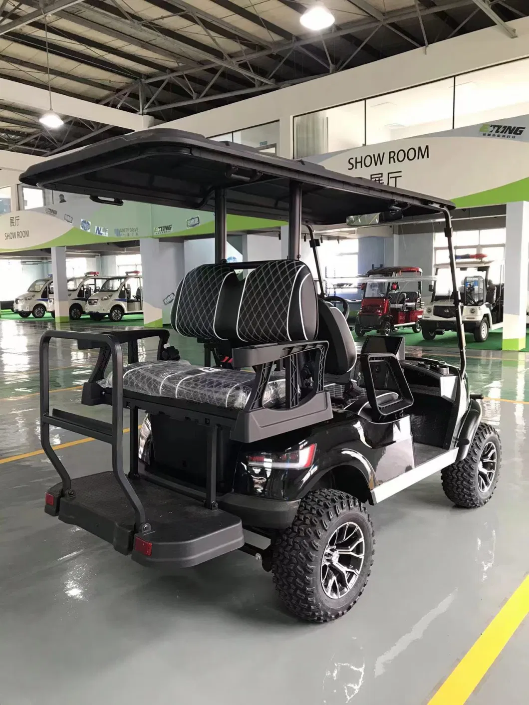 New Launched Wholesale Lead Acid/Lithium Battery Electric Golf Cart 2+2 Seater Buggy