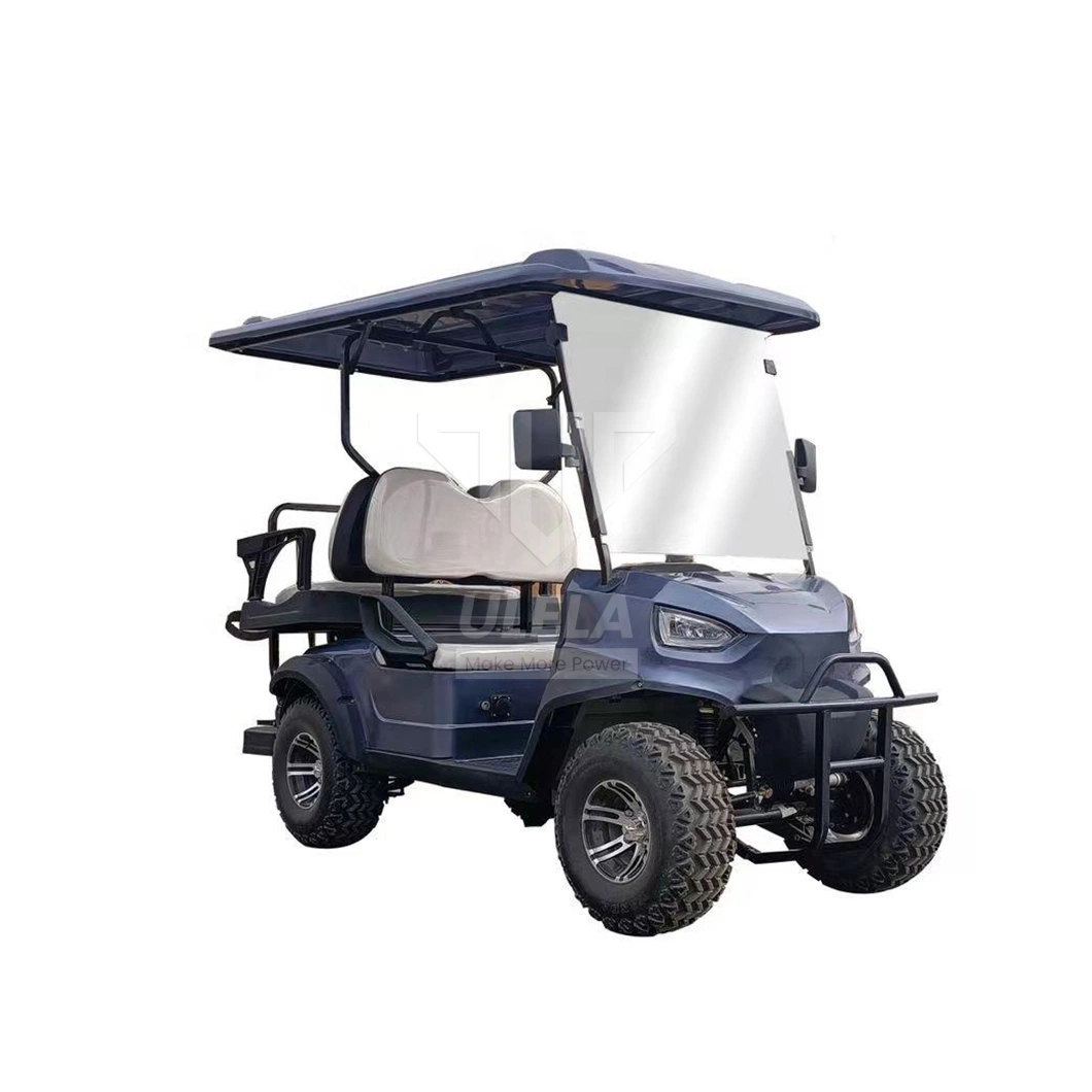 Ulela Onward Golf Cart Dealers 30% Max Driving Slope 4X4 Hunting Golf Cart China 6 Seater New Golf Carts Electric