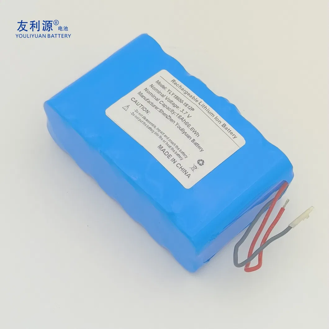 18650 3.7V 14.4ah Rechargeable Battery 12V 24V 48V Li Ion Solar Energy Storage Forklift Electric Vehicle UPS Power Bank Electric Scooter E Bike Lithium Battery