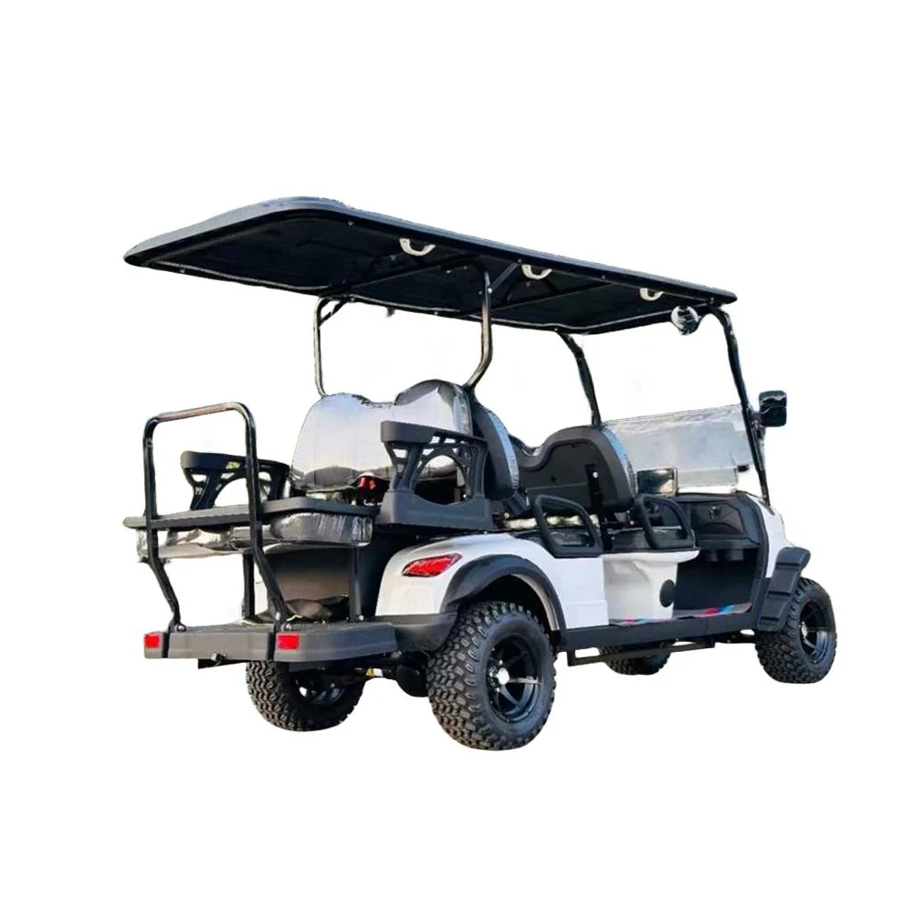 Chinese 2 4 6 Seater 8 Seat Electric Golf Carts Cheap Prices Buggy Car for Sale 36V Lithium Battery Gasoline 2 Person Golf Cart