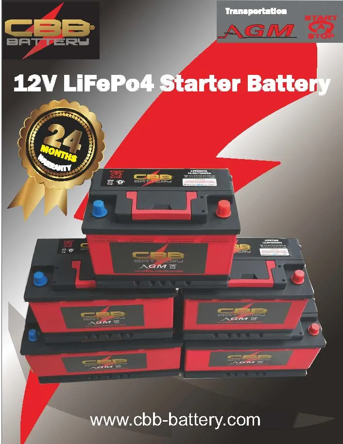 Superior Quality Cbb LiFePO4 12V 40ah Lithium Ion Car Battery 56678 Battery Model