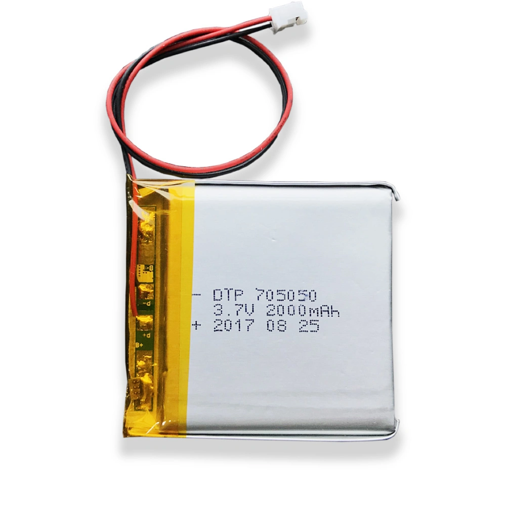 Square Shape 3.7 V Lithium Polymer Battery for Medical Device and Other Digital Products