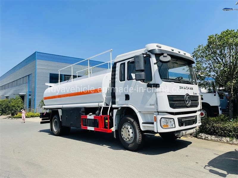 Shacman L2000 Rhd 10000L 12000L 14000L Diesel Gasoline Compartments Oil Delivery Vehicles