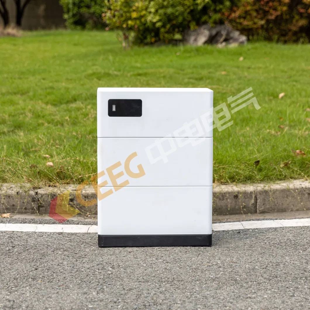 Ceeg Hot Sale 10.24kwh Lithium Battery Rechargeable Storage Battery Solar Energy Storage Solution