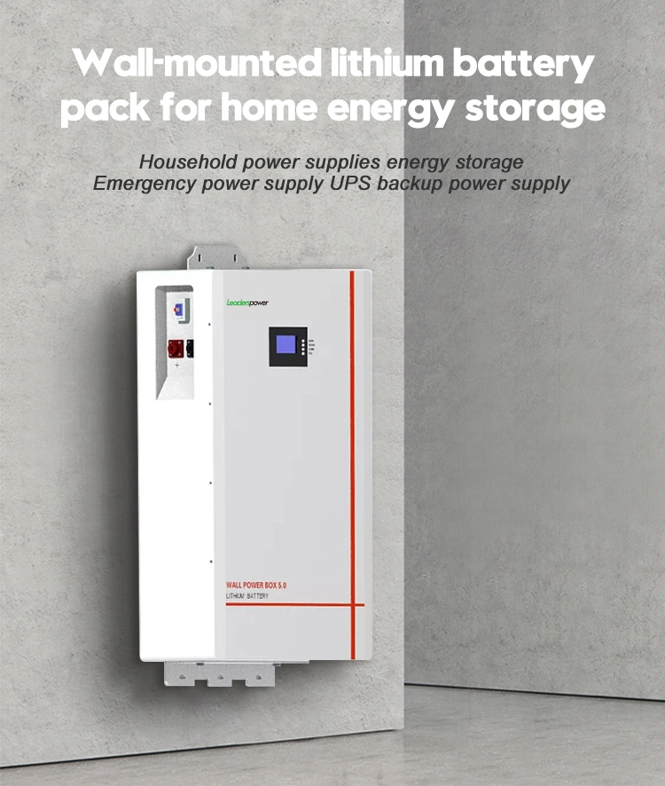 Reliable Energy Storage: 5kwh Deep Cycle Lithium Battery for Power Wall and Solar Systems