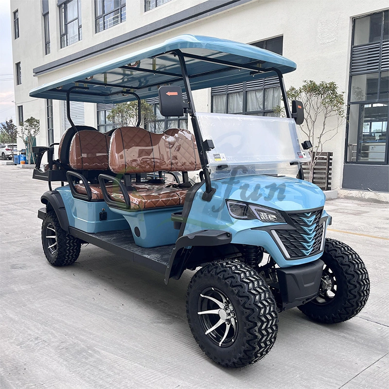 Factory Price New 6 Seater Electric Buggy Vehicle Electric Golf Cart with Lead-Acid Battery and Lithium Battery