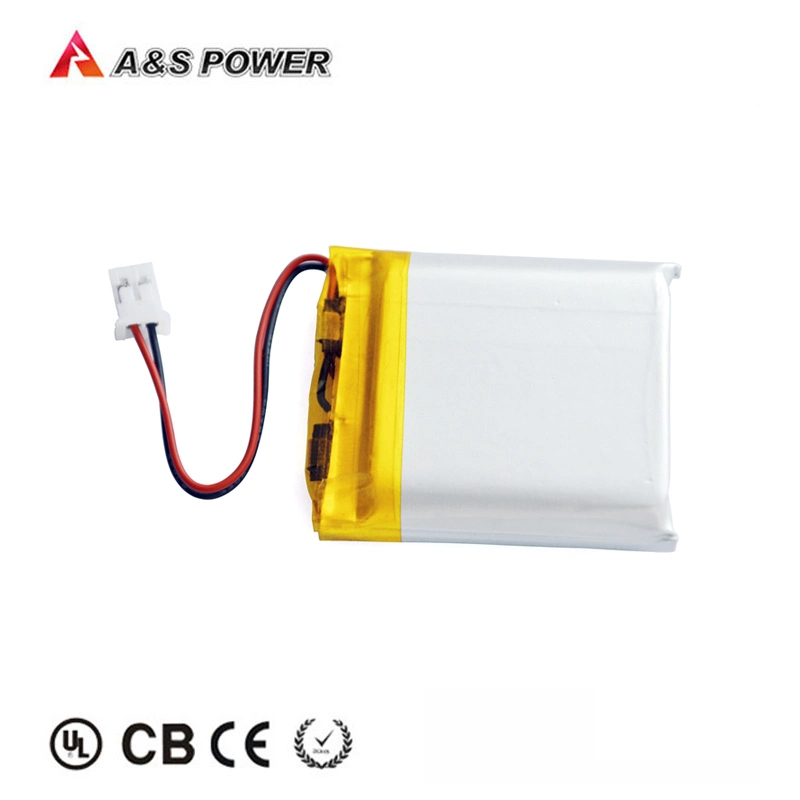 CE Certification 803035 Rechargeable 3.7V 800mAh Lithium Polymer Battery Pack