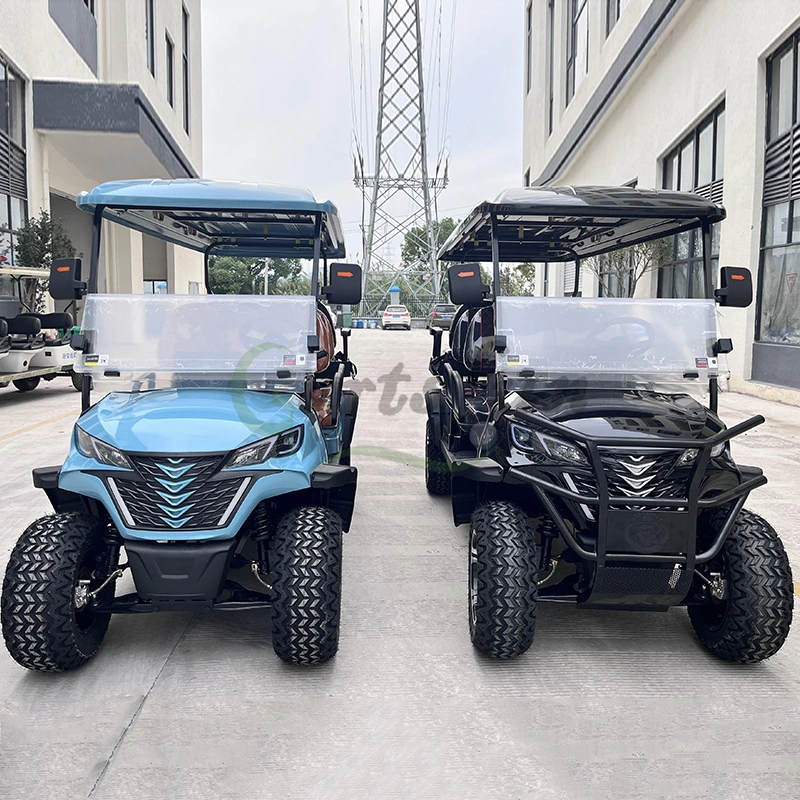 Factory Price New 6 Seater Electric Buggy Vehicle Electric Golf Cart with Lead-Acid Battery and Lithium Battery