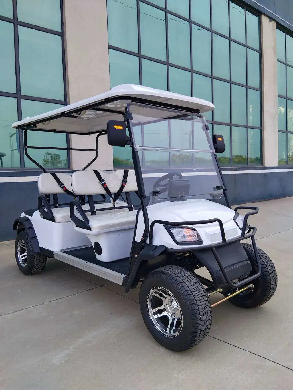 8 Passenger Folding Electric Golf Carts Cheap Prices Buggy Car for Sale Chinese 36V Lithium Battery 1 Person 4 Stroke Golf Cart