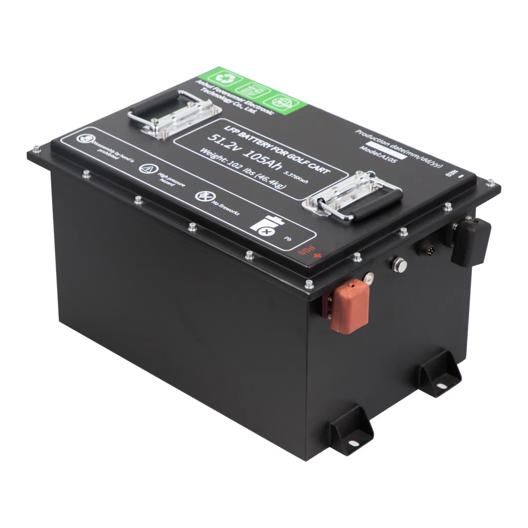 High Quality Life Po4 Lithium Battery for Golf Carts