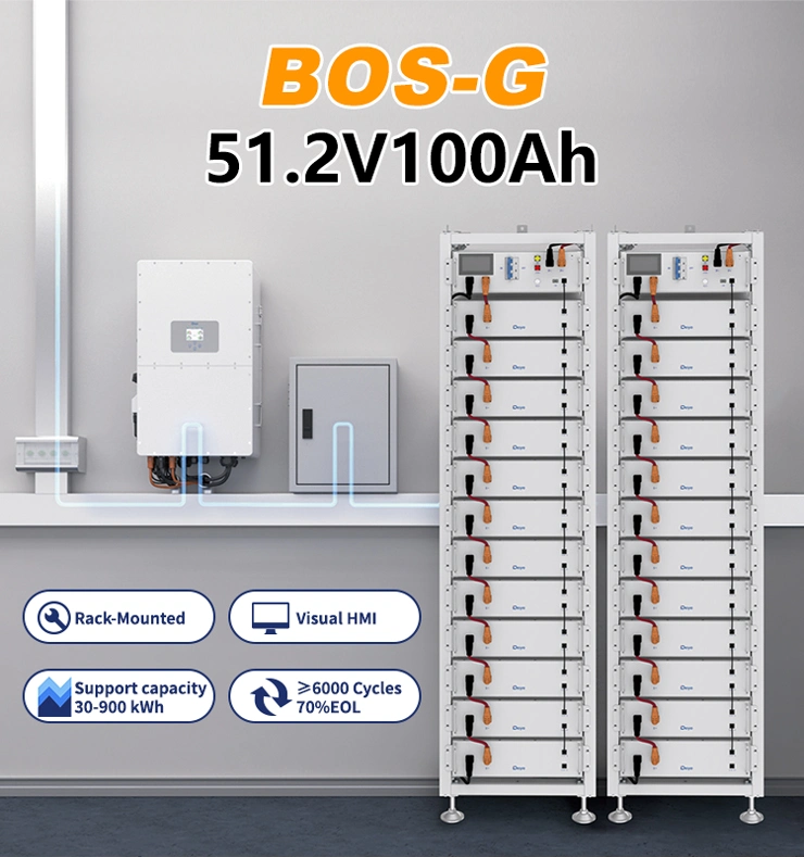 Deye Ess Bos-G LiFePO4 100ah Energy System Battery Packs