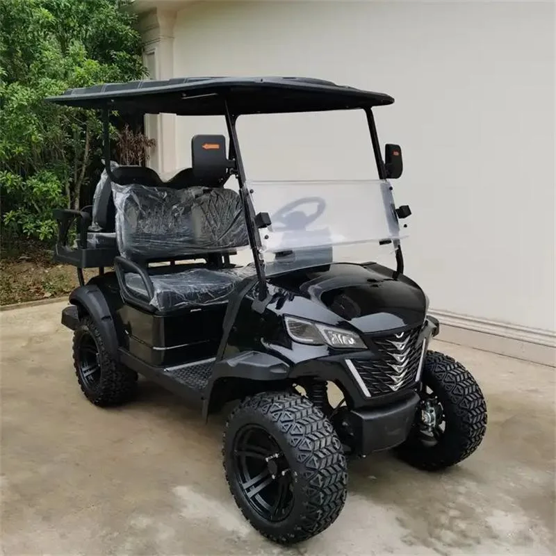 Very Best 2+2 Electric Mini Golf Car Price 48V 60V 72V 4kw 5kw 7kw AC Golf Scooter 4 Wheel 4 Seater Lithium Battery Golf Cart