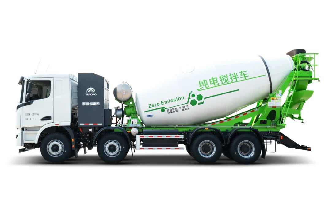 New Eco-Friendly Chinese Yt Electric Vehicle Concrete Blender/Cement Aggregator/Mixing Vehicle/Agitating Vessel