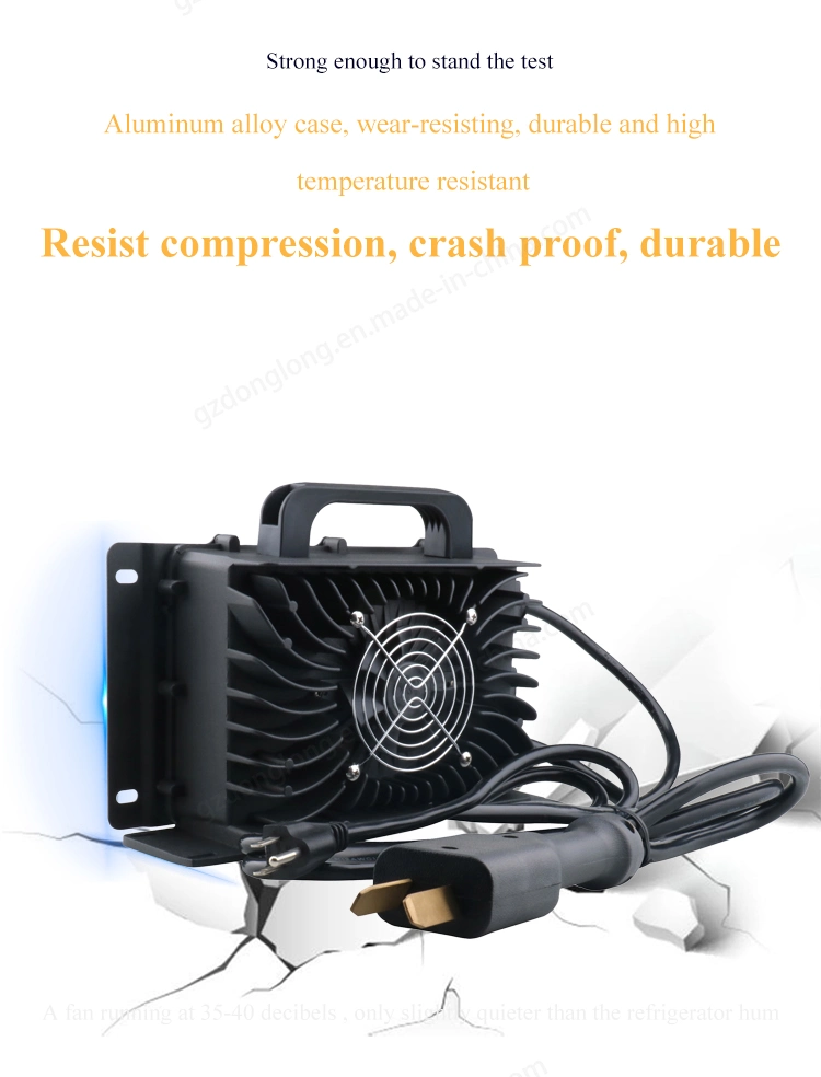 1200W Waterproof Golf Cart Battery Charger 36V 25A Lithium Ion Charger for Electric Golf Carts