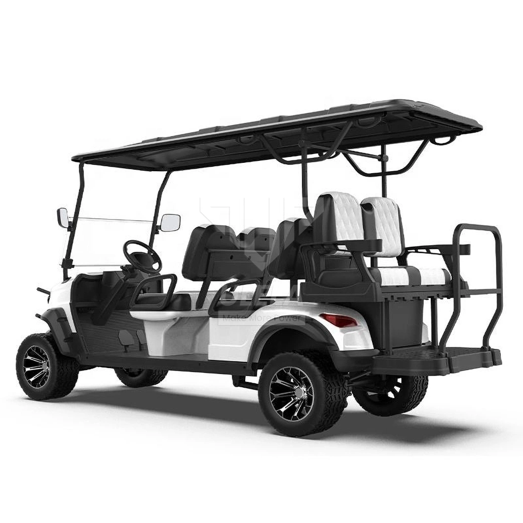 Ulela Golf Cart Distributors &lt;4m Brakes Distance Golf Cart 2 Seat China 6 Seater 36V Lithium Battery Golf Cart