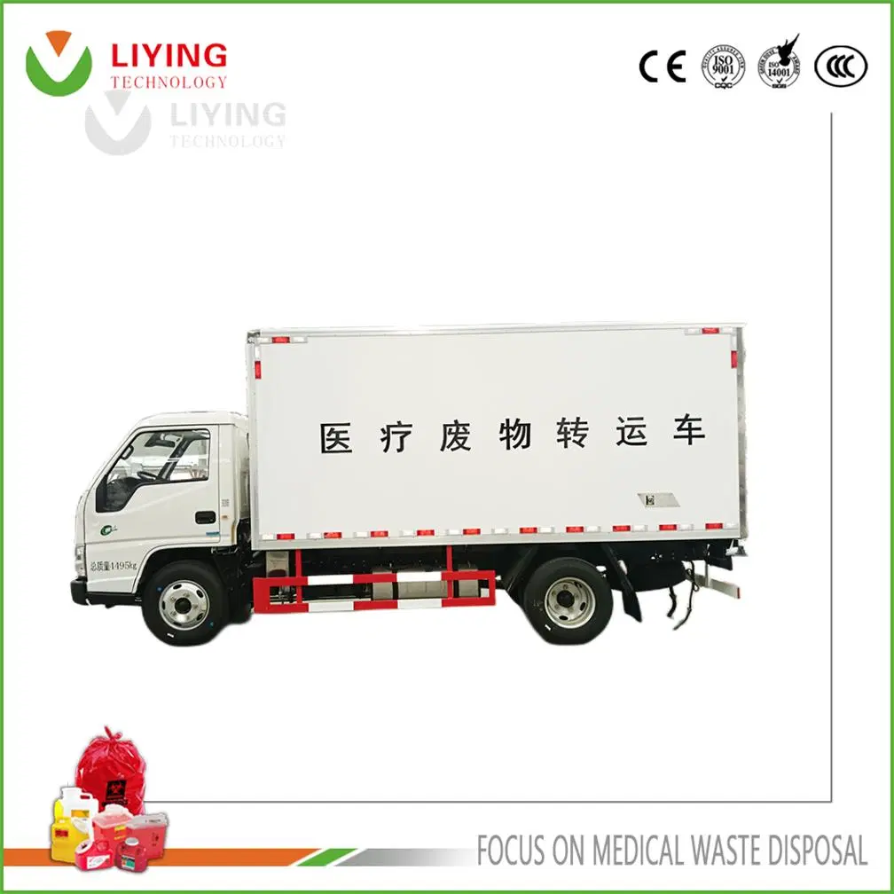 Zero Emission Medical Waste Microwave Disinfection Mobile Disposal Treatment Equipment Vehicle Manufacturer