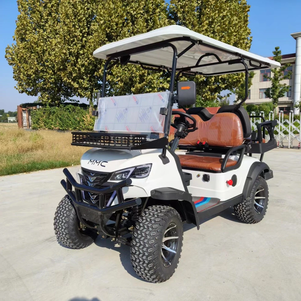 Best Price for 2+2 Seater Electric Golf Cart/Golf Buggy for Sale Lithium Battery 4kw/5kw/7kw System for Sale