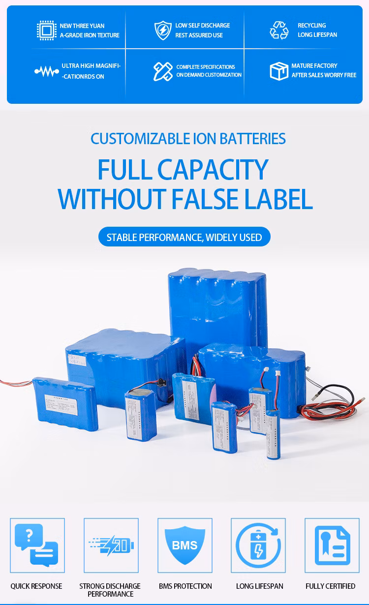 Factory Customization LiFePO4 Smart Battery Pack 12V 12.8V 100ah for Solar Storage System/Golf Cart/RV/Marine/Camper/Trailer/LED Light