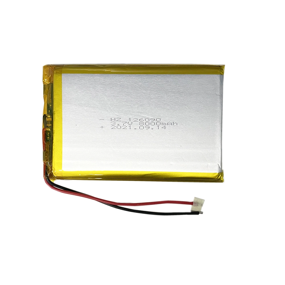 Factory Supply 126090 Lipo Battery 8000mAh 3.7V Lithium Ion Battery Lipo Cell for Medical Device with ISO9001