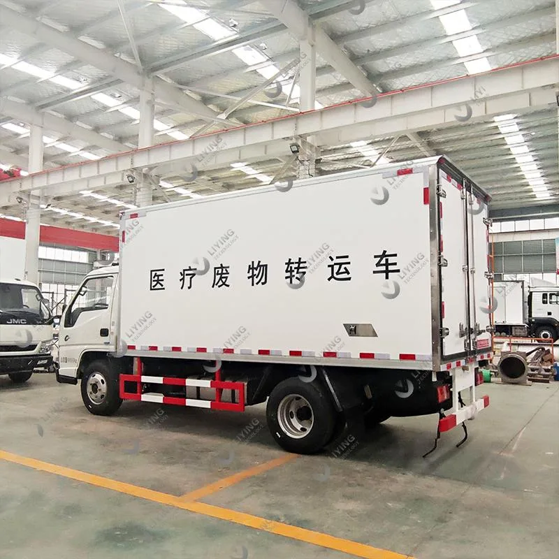 Low Energy Consumption Vehicle Mounted Hospital Contaminated Medical Waste Microwave Sterilization Car