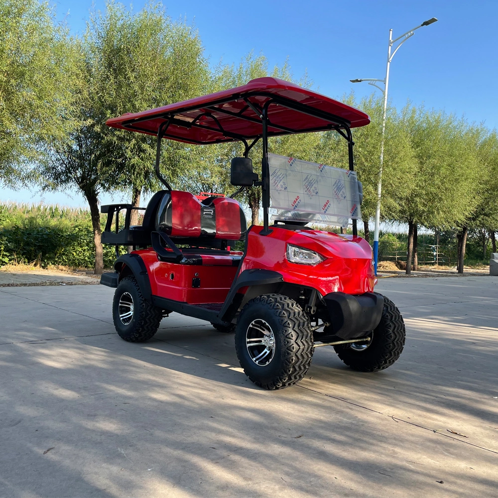 Best Price for 2+2 Seater Electric Golf Cart/Golf Buggy for Sale Lithium Battery 5kw/7kw System for Sale