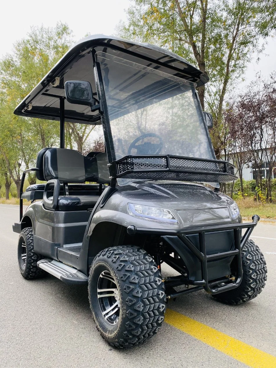 6 Passenger off-Road Gray Electric Electric Vehicle Cart for Sale