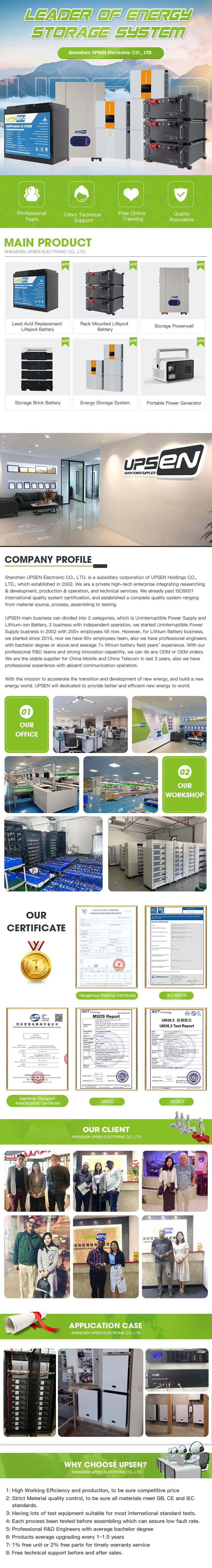 200ah 10kwh LiFePO4 Battery Wall with High Efficient and Superior Safety Power Wall Lithuim Battery