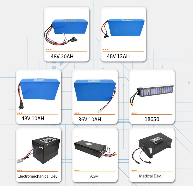 Robust High Voltage 192V 40ah Strong Lithium Power Battery for Electric Forklift and Warehouse Intelligent Robots