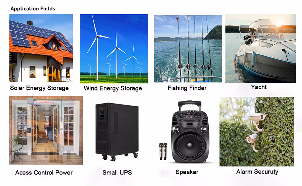Solar Lithium Iron Phosphate Storage 12V 10ah 12ah LiFePO4 Battery Pack