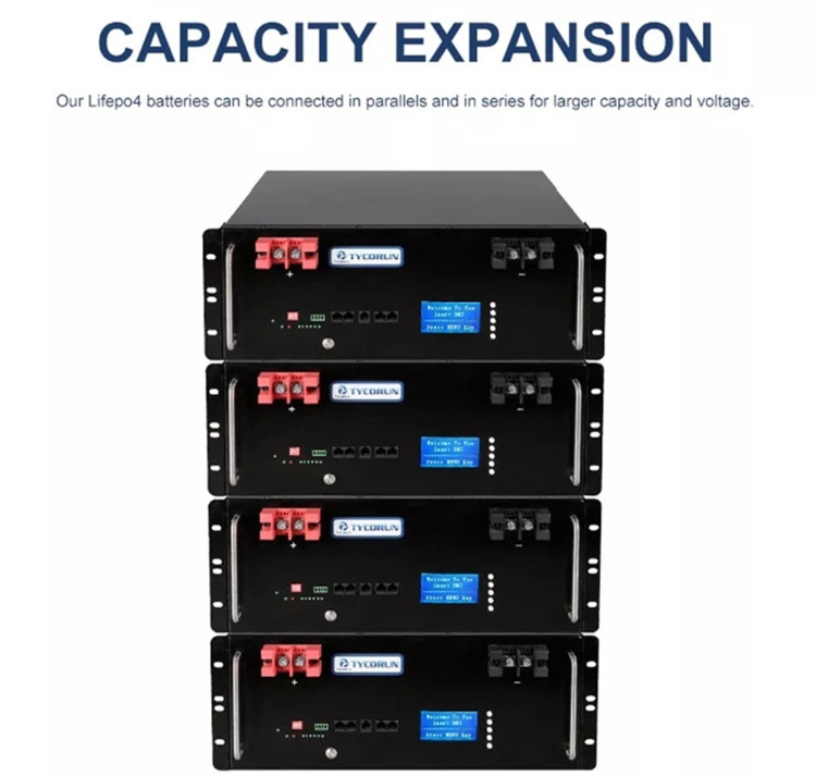 Household Energy Power Storage LiFePO4 Battery Pack Solar Home Storage 48V 100ah 200ah Lithium Battery