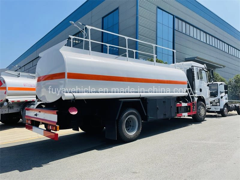 Shacman L2000 Rhd 10000L 12000L 14000L Diesel Gasoline Compartments Oil Delivery Vehicles