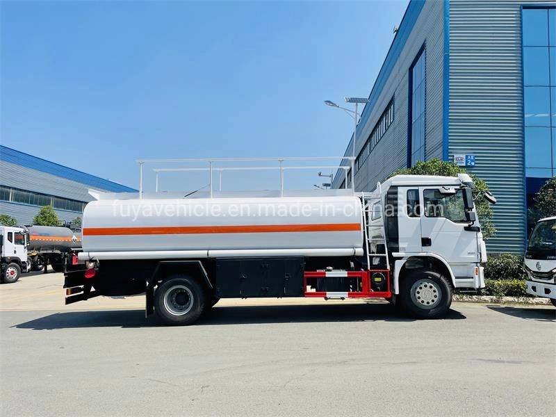 Shacman L2000 Rhd 10000L 12000L 14000L Diesel Gasoline Compartments Oil Delivery Vehicles