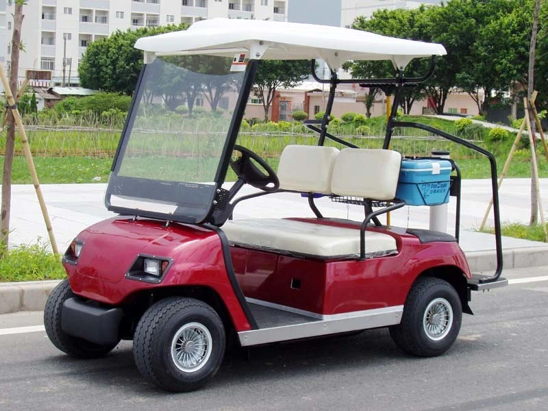 48V Battery Operated Legal Driving Golf Buggy 48V Battery Voltage and 1-2 Seats Electric Classic Golf Car