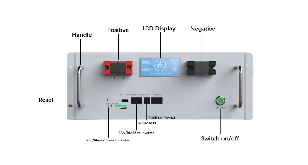 51.2V 3kw 5.12kwh Most Reliable Steady Design Solar Storage Lithium Battery