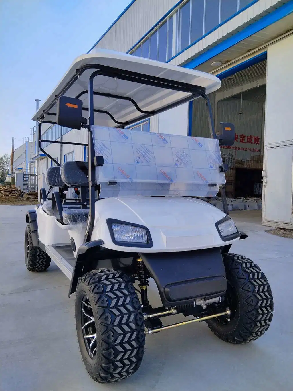 8 Passenger Folding Electric Golf Carts Cheap Prices Buggy Car for Sale Chinese 36V Lithium Battery 1 Person 4 Stroke Golf Cart