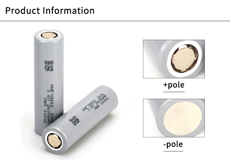 18650/26ml Hot Sales Cylindrical Low-Temperature Safety Lithium-Ion Battery -40&deg; Normal Use of Electrical Appliances