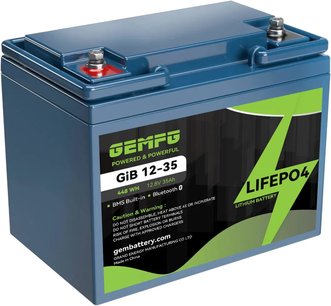 GEM BATTERY Lithium LiFePo4 12.8V20AH Battery - PowerPulse Energy Storage Solution