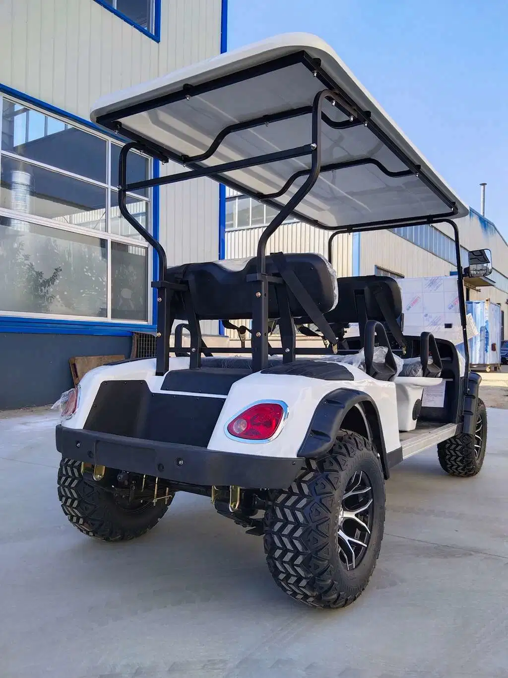 8 Passenger Folding Electric Golf Carts Cheap Prices Buggy Car for Sale Chinese 36V Lithium Battery 1 Person 4 Stroke Golf Cart