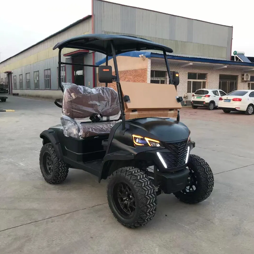 Chinese Cheap 4 Seater Electric Golf Carts Prices Buggy Car for Sale 2 6 72 Volt 48V LiFePO4 Battery 200ah Golf Cart