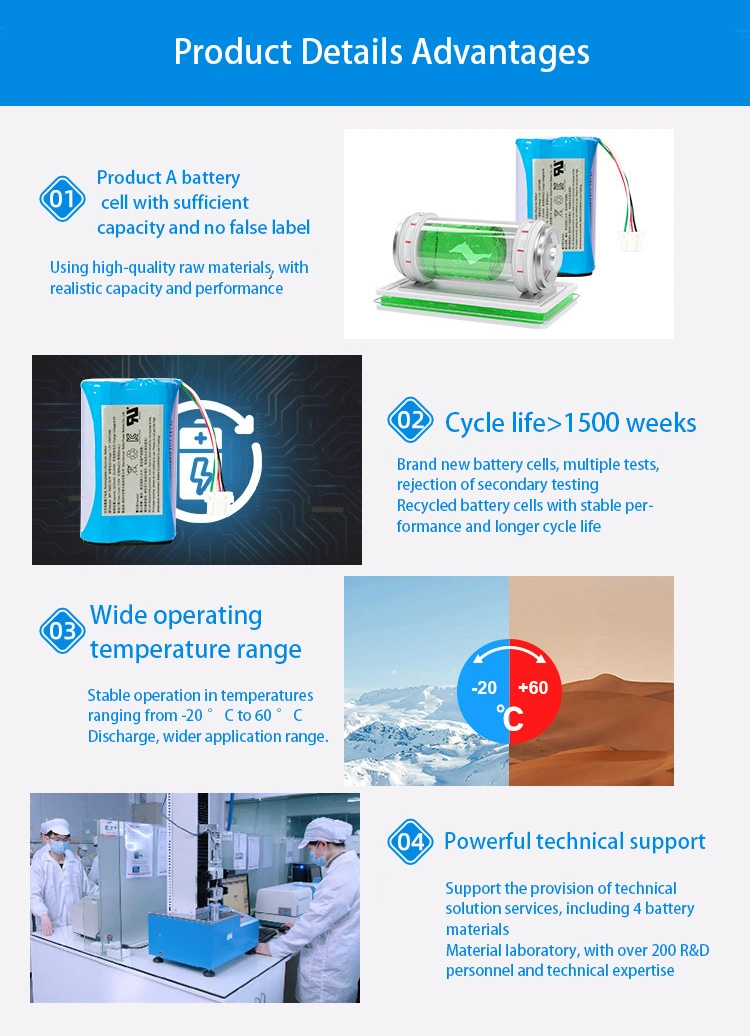 Production and Processing of Energy Storage Battery Packs Customization of Lithium Battery Packs