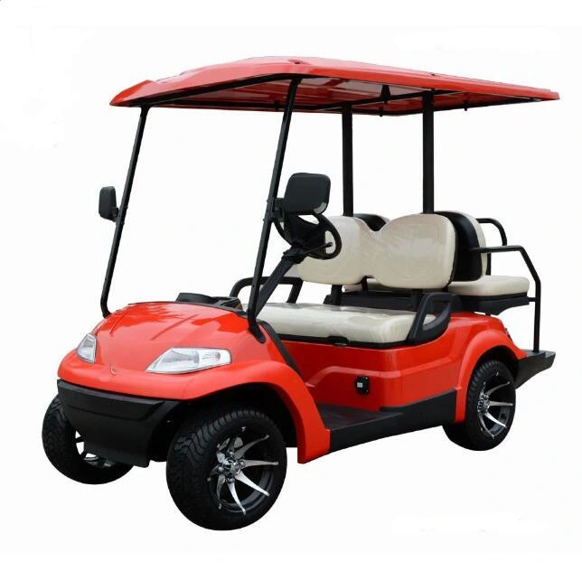 Electric 4 Seater Golf Cart with 48V 105ah lithium Battery