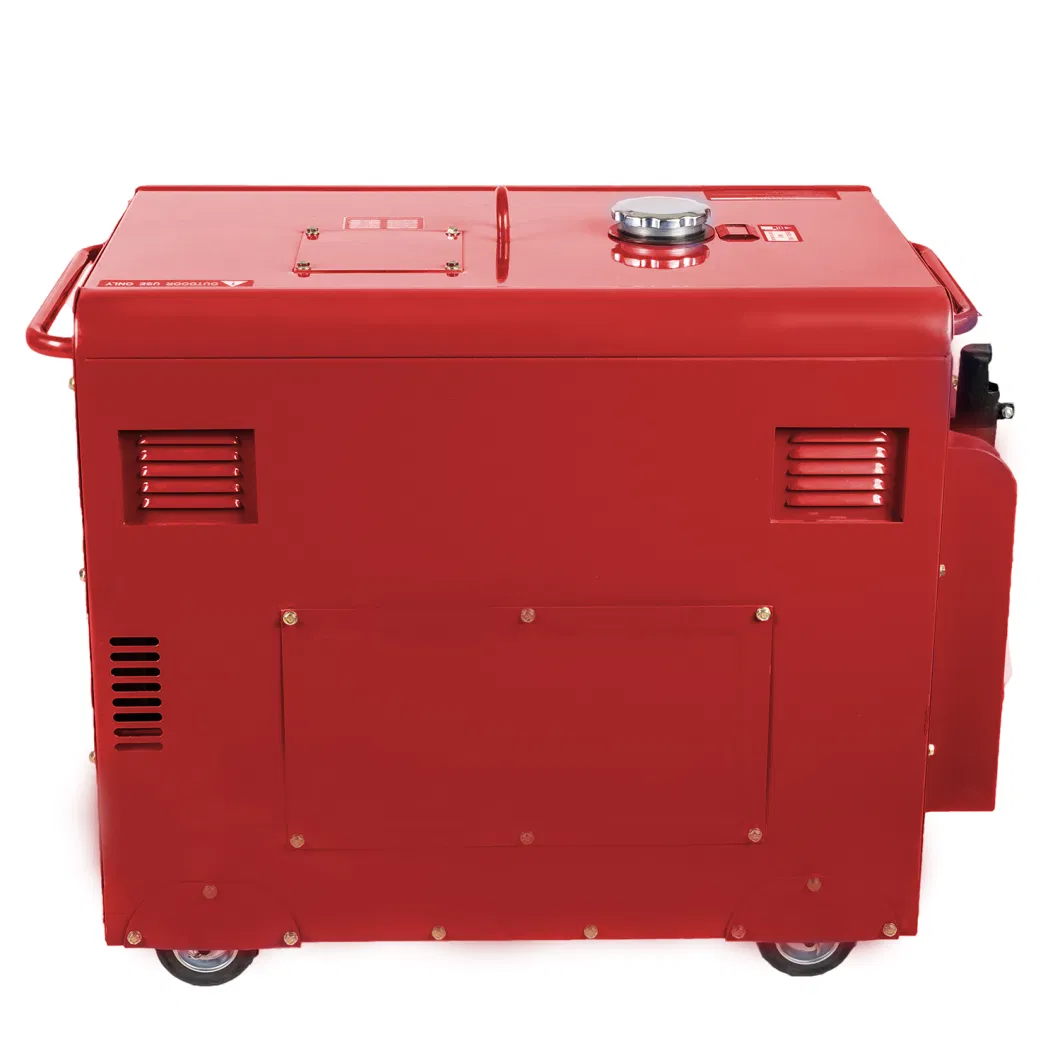 Diesel Engine Generator 6.5kVA Low Noise New Style 192fa Silent /Electric/Power