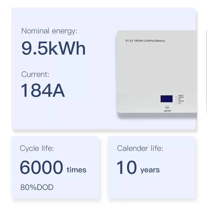 Manufacturer 51.2V 48V 100ah LiFePO4 Battery Pack in Parallel Mobile Stacked Home LFP Energy Storage