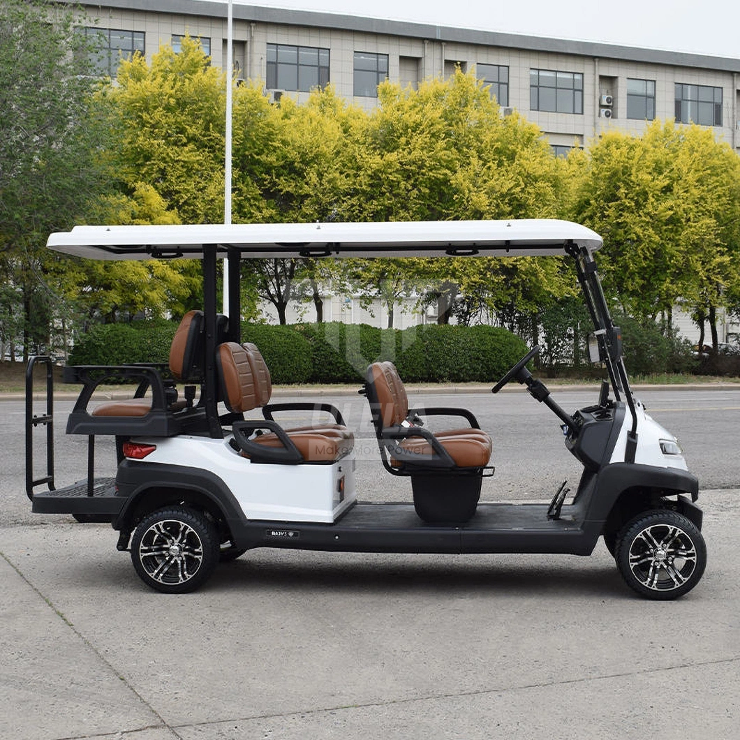 Ulela Onward Golf Cart Dealers 30% Max Driving Slope 4X4 Hunting Golf Cart China 6 Seater New Golf Carts Electric